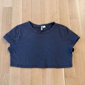 H&M Dark Gray Basic Tee